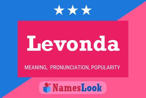 Poster del nome Levonda