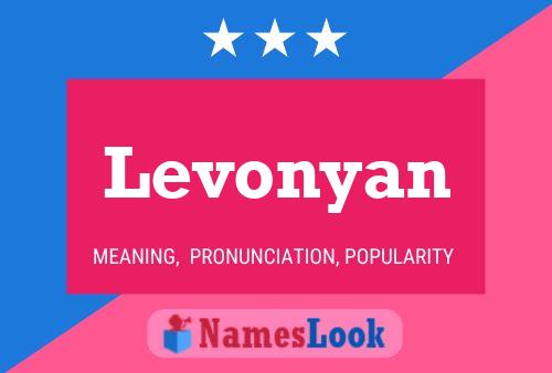 Poster del nome Levonyan