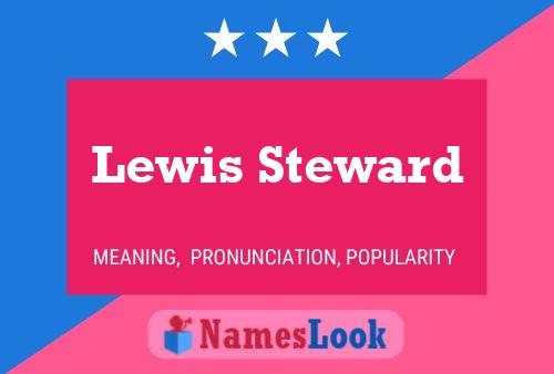 Poster del nome Lewis Steward