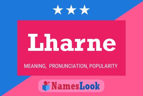 Poster del nome Lharne