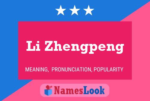 Poster del nome Li Zhengpeng