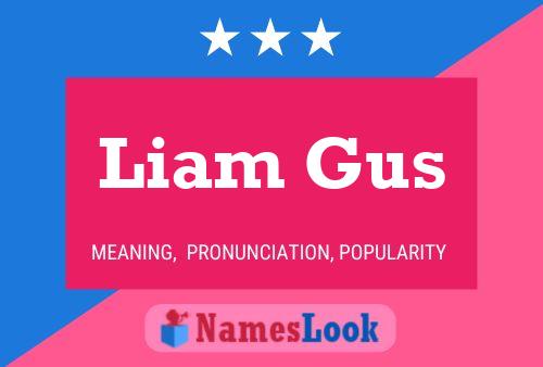 Poster del nome Liam Gus