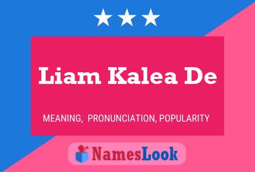 Poster del nome Liam Kalea De