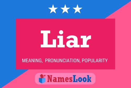 Poster del nome Liar