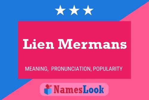 Poster del nome Lien Mermans