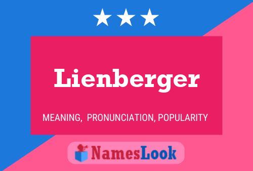 Poster del nome Lienberger