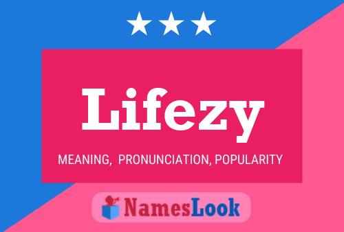 Poster del nome Lifezy