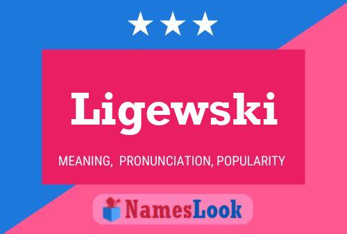 Poster del nome Ligewski