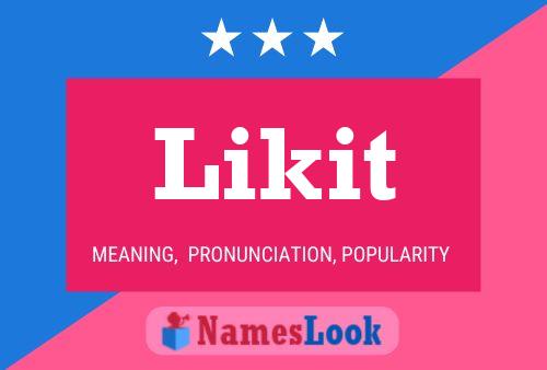 Poster del nome Likit