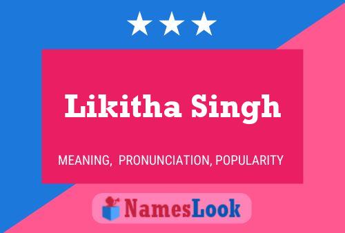 Poster del nome Likitha Singh