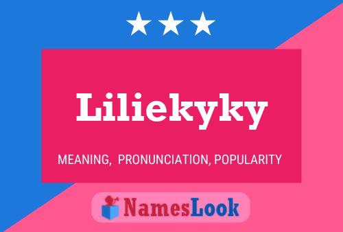 Poster del nome Liliekyky