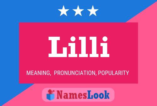 Poster del nome Lilli