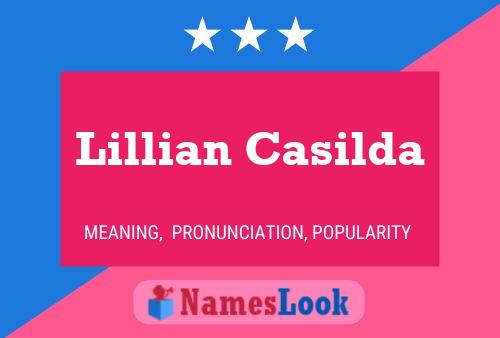 Poster del nome Lillian Casilda