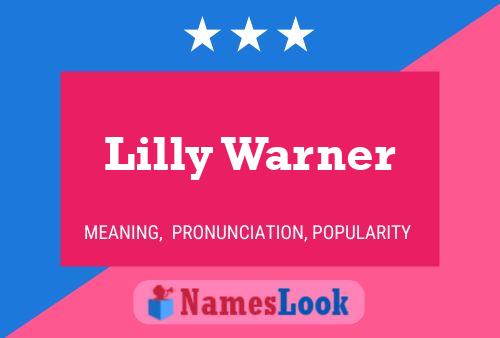 Poster del nome Lilly Warner