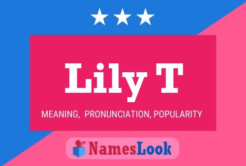 Poster del nome Lily T