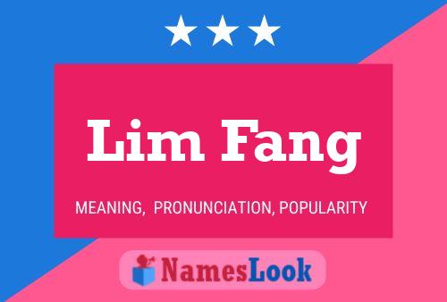 Poster del nome Lim Fang