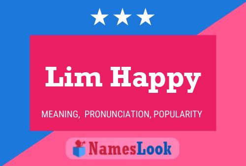 Poster del nome Lim Happy