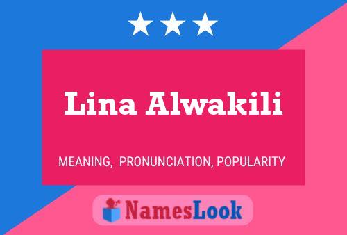 Poster del nome Lina Alwakili