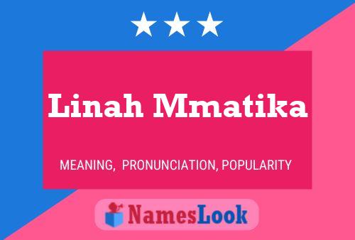 Poster del nome Linah Mmatika