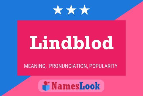 Poster del nome Lindblod