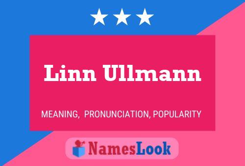 Poster del nome Linn Ullmann