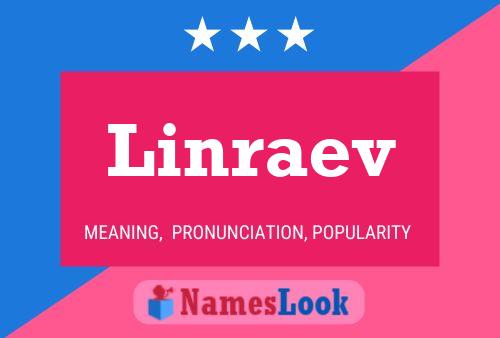 Poster del nome Linraev