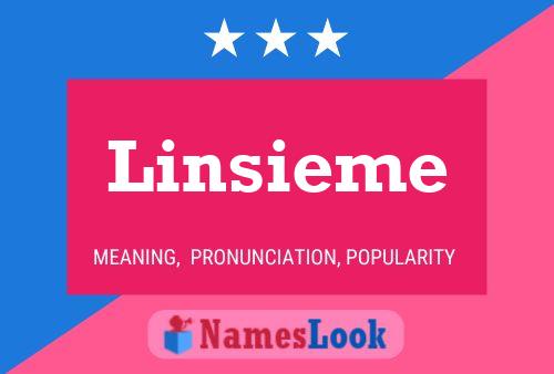 Poster del nome Linsieme