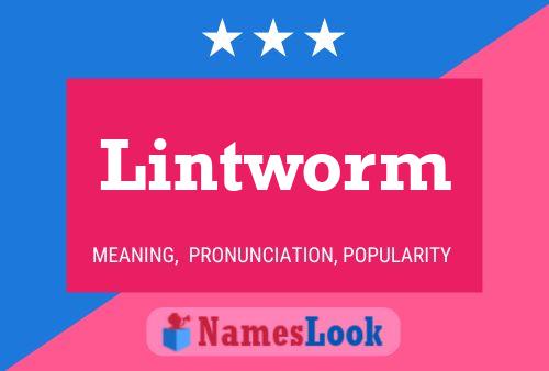 Poster del nome Lintworm