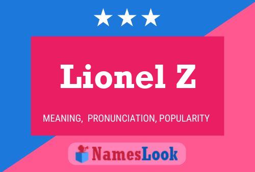 Poster del nome Lionel Z