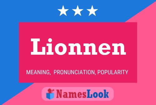 Poster del nome Lionnen