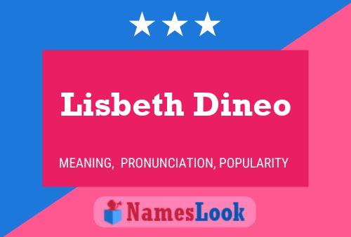 Poster del nome Lisbeth Dineo