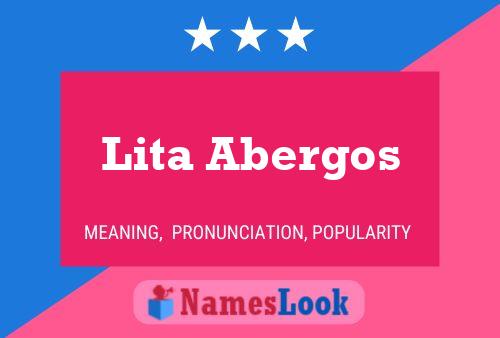 Poster del nome Lita Abergos