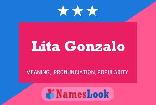 Poster del nome Lita Gonzalo