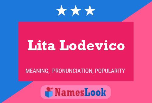 Poster del nome Lita Lodevico