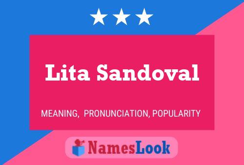 Poster del nome Lita Sandoval