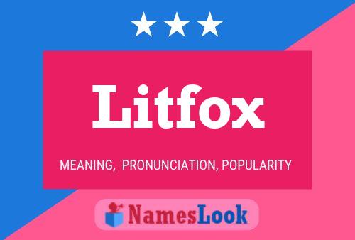 Poster del nome Litfox