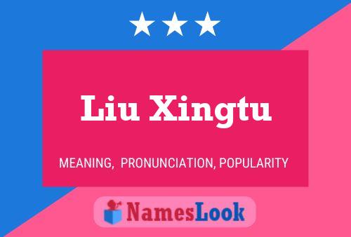 Poster del nome Liu Xingtu