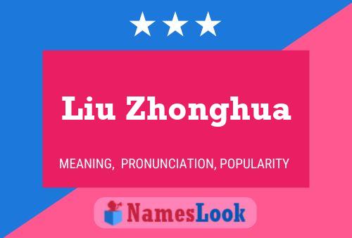 Poster del nome Liu Zhonghua