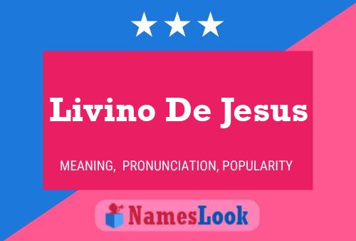 Poster del nome Livino De Jesus