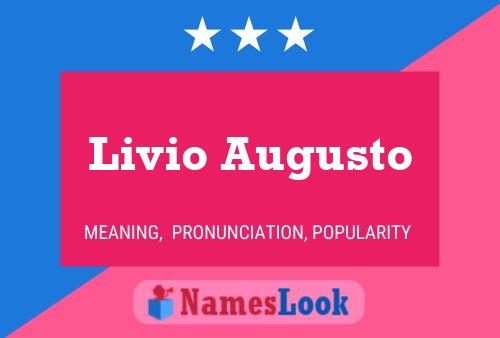 Poster del nome Livio Augusto