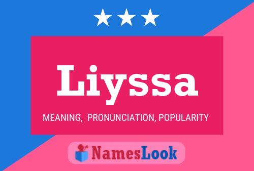 Poster del nome Liyssa