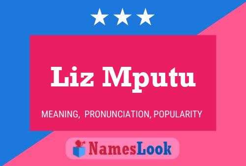 Poster del nome Liz Mputu