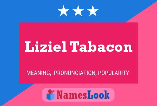 Poster del nome Liziel Tabacon