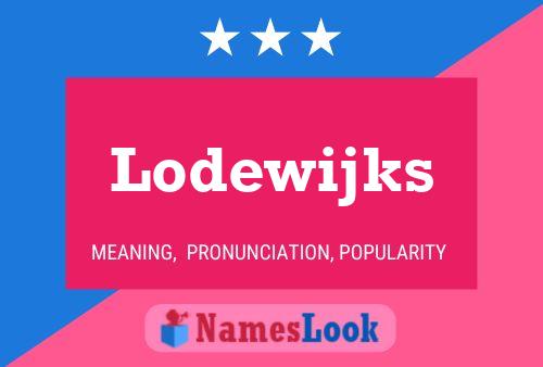 Poster del nome Lodewijks