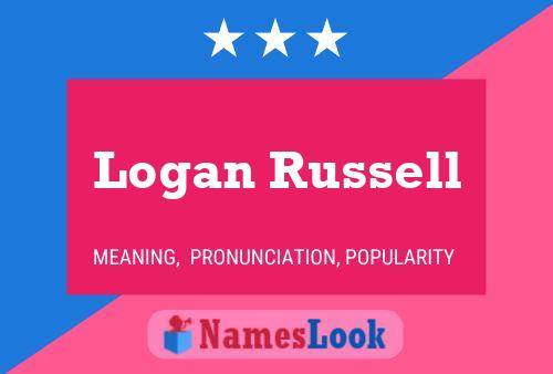 Poster del nome Logan Russell