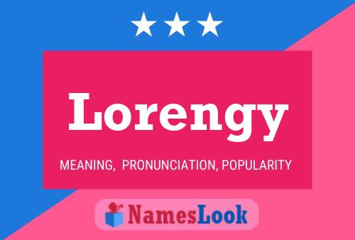 Poster del nome Lorengy