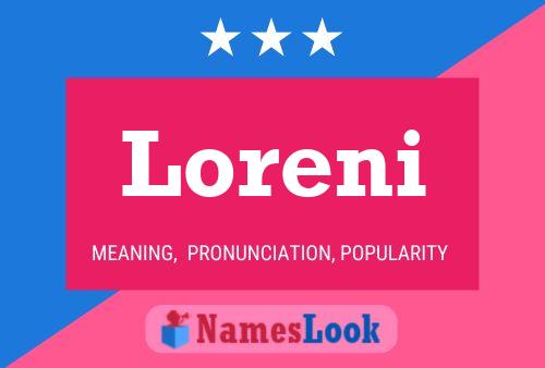 Poster del nome Loreni