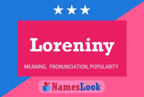 Poster del nome Loreniny