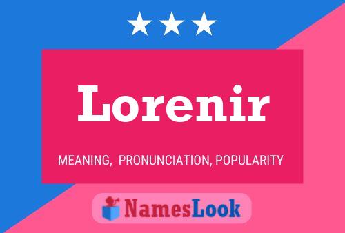 Poster del nome Lorenir