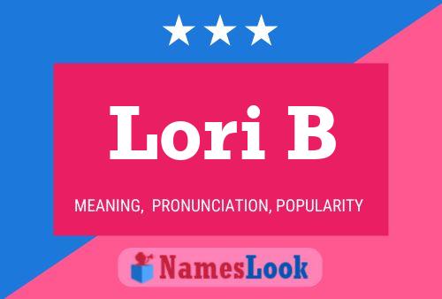 Poster del nome Lori B